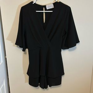 Blush boutique romper